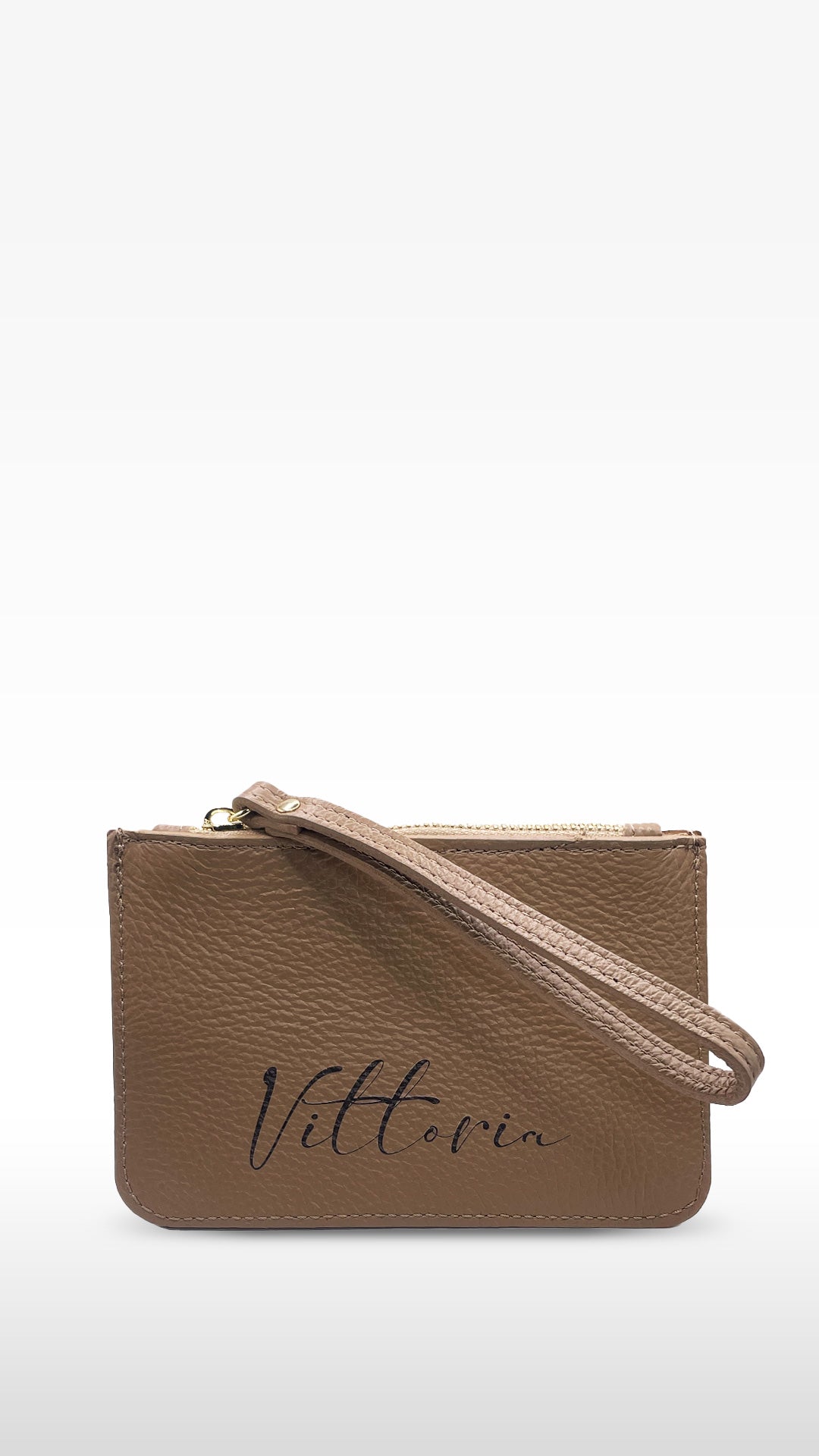 Pochette in vera pelle