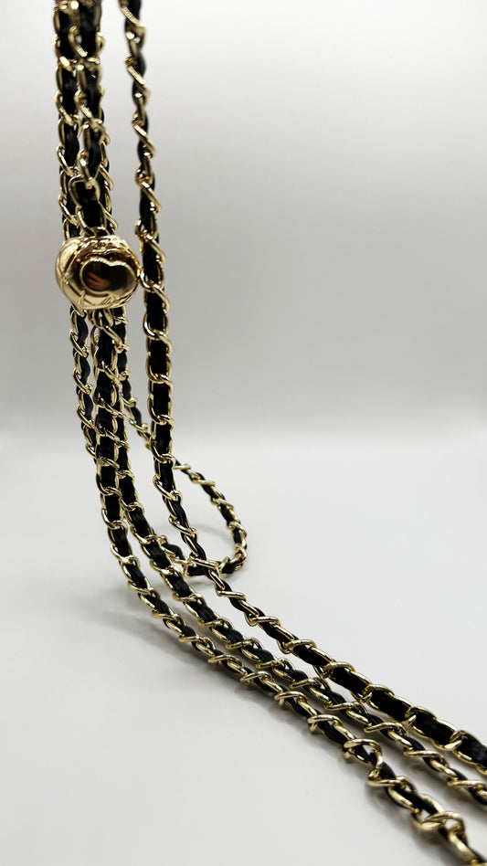 Laccetto effetto chanel Lungo