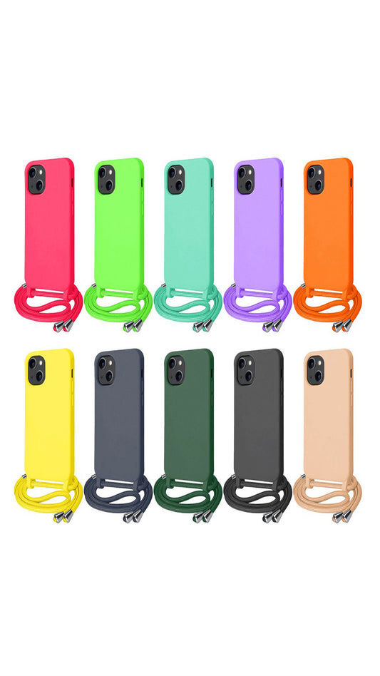 Cover in silicone con laccio