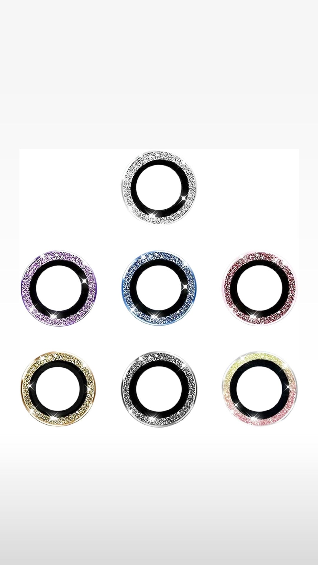 Protezione Fotocamera Glitter