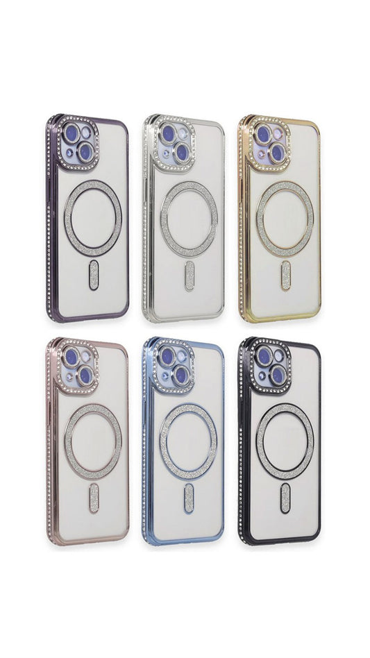 Cover Magsafe con Brillantini