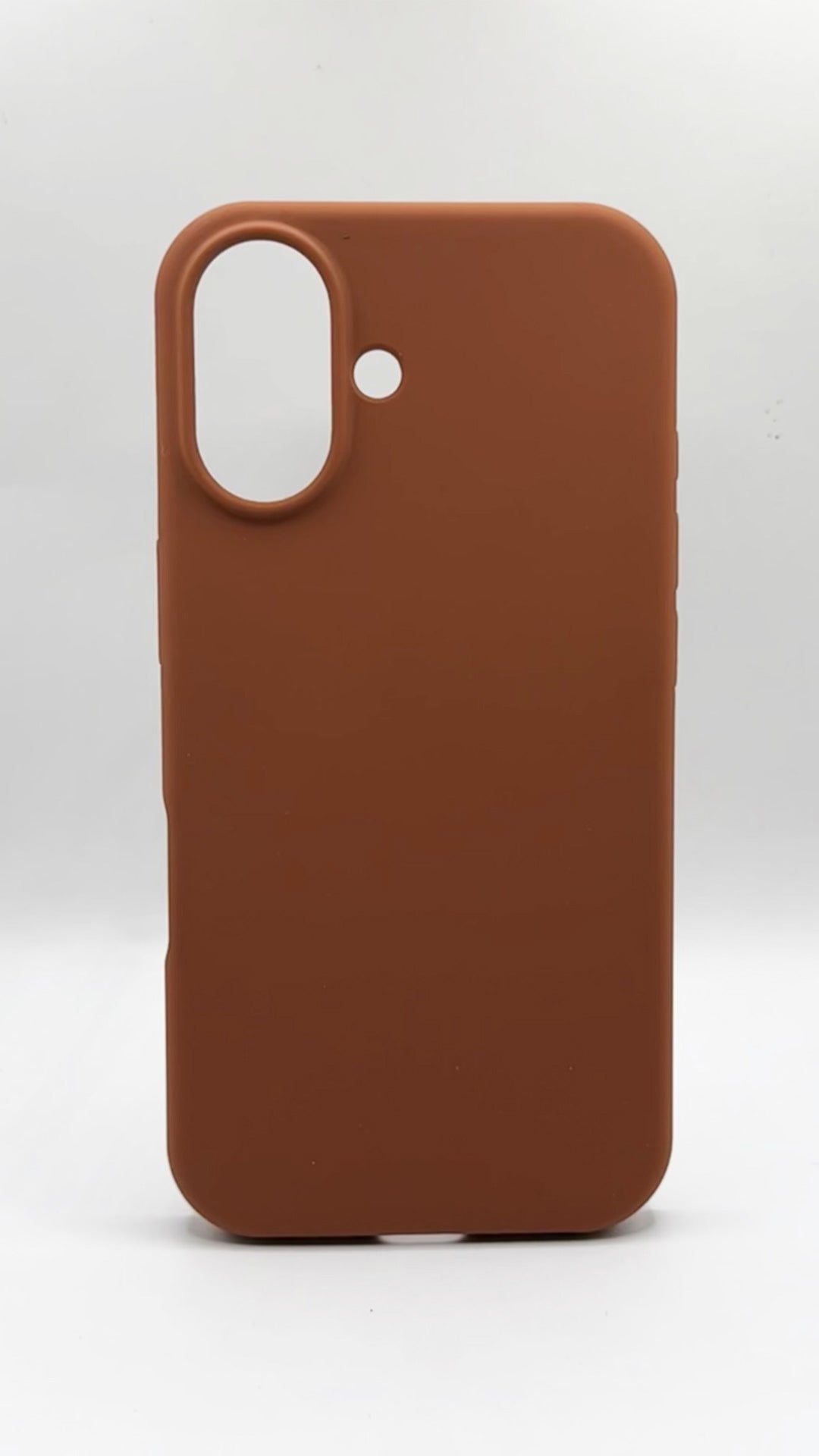 Cover antiurto in silicone lavabile iPhone 16 16 Plus
